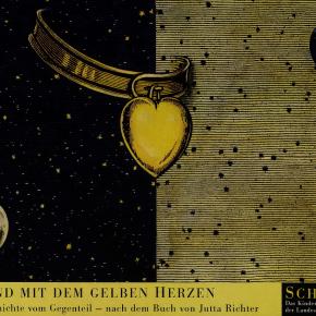 Der Hund mit dem gelben Herzen
